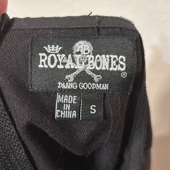 Royal Bones by Daang Goodman Pleated Mini Skirt Small - Picture 2 of 5